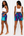 Grace Kpou Aurora Bloom Cargo Short