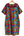 Grace Kpou Floral Stripe Midi Shift Dress
