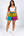 Grace Kpou Prism Brick Drawstring Short