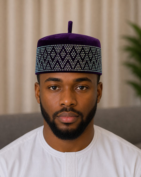 Grace Kpou Royal Amethyst Crystal Cap
