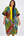 Grace Kpou Stone Embellished Floral Patchwork Midi Dress