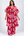 Grace Kpou Crimson Circle Kimono Co-Ord