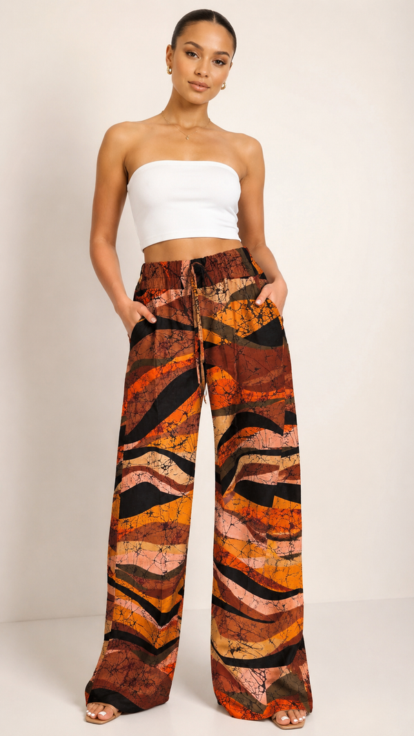 Grace Kpou Ember Wave Palazzo