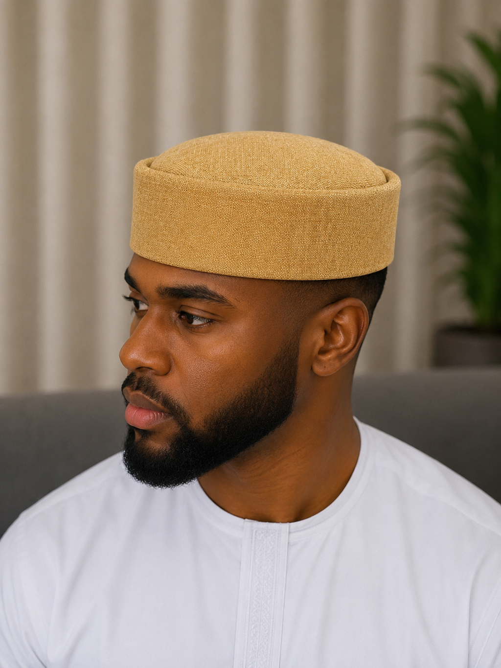 Grace Kpou Sahara Heritage Traditional Cap
