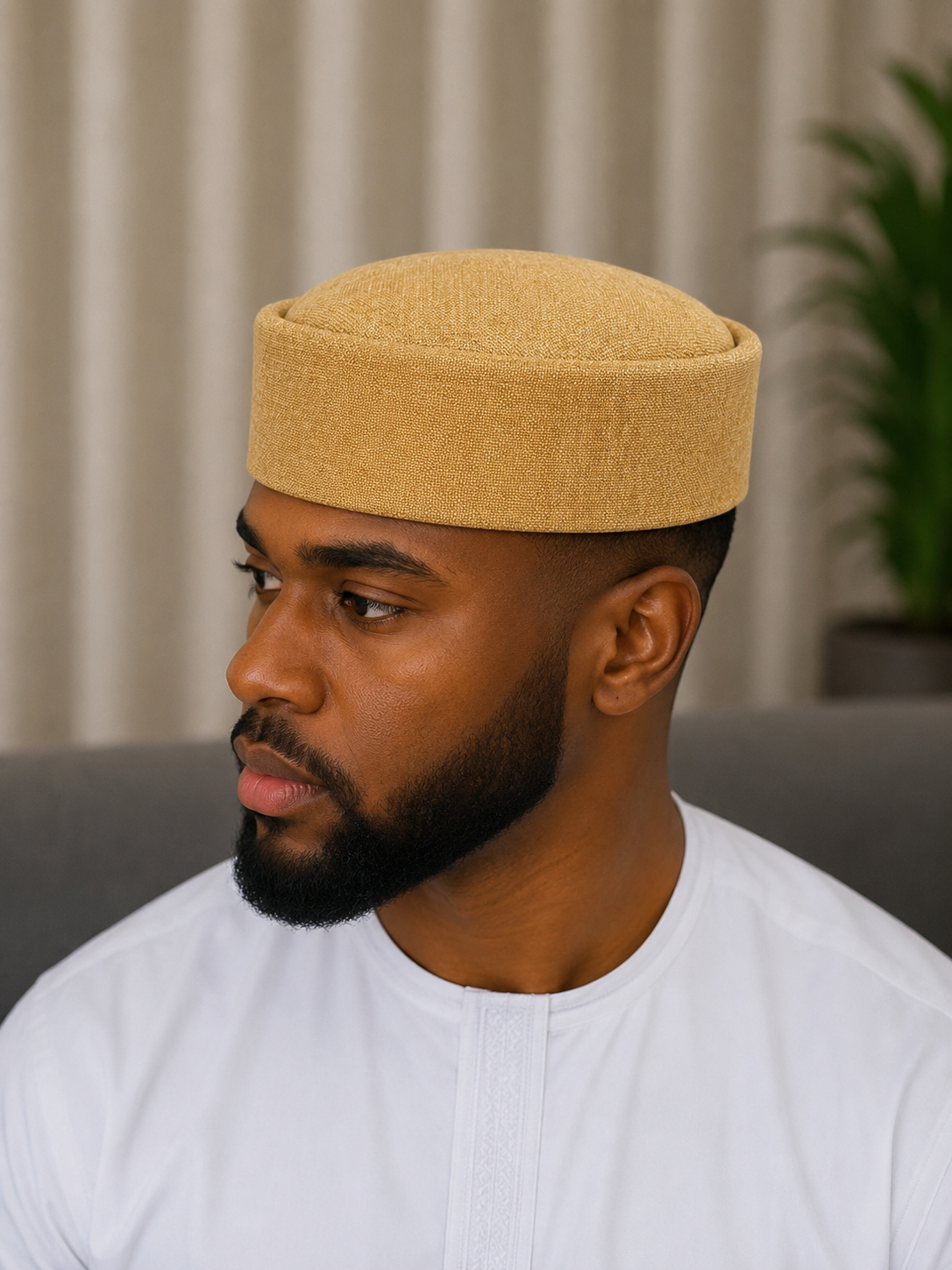 Grace Kpou Sahara Heritage Traditional Cap