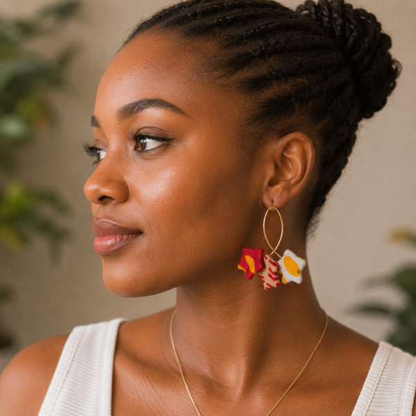 Grace Kpou Heritage Bloom Earring
