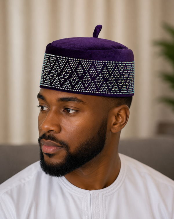Grace Kpou Royal Amethyst Crystal Cap