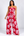 Grace Kpou Crimson Circle Kimono Co-Ord