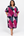 Grace Kpou Contrast Mosaic Midi Dress