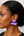 Grace Kpou Violet Adire Geometric Earring