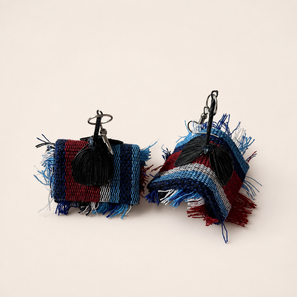 Grace Kpou Woven Fringe Drop Earring