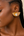 Grace Kpou Cowrie Semicircle Stud Earring