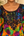 Grace Kpou Multicoloured Leaf Print Bubu Kaftan
