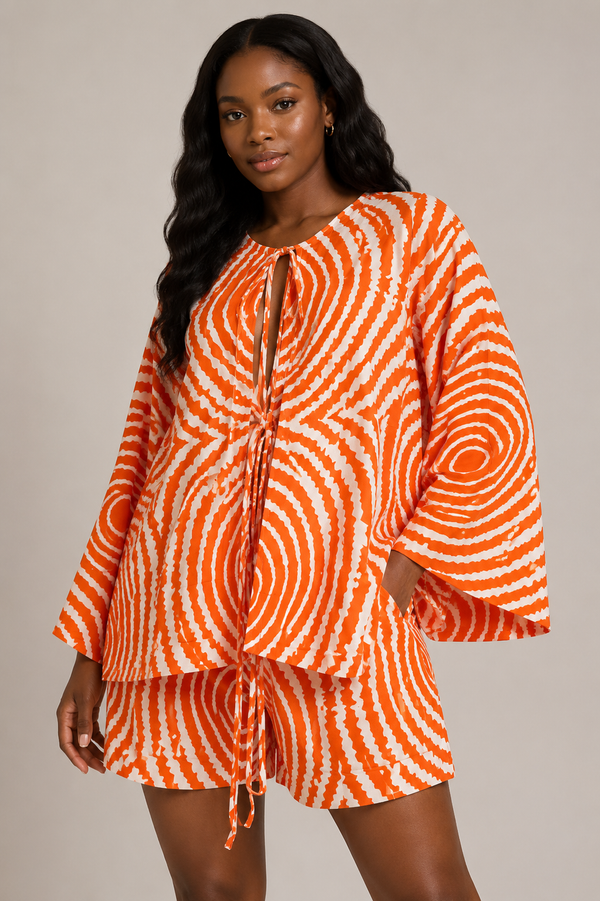 Grace Kpou Sunset Breeze Short Set